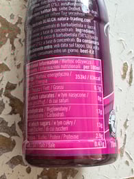 Concentrated Beet-It Sport nitrate 400 label info