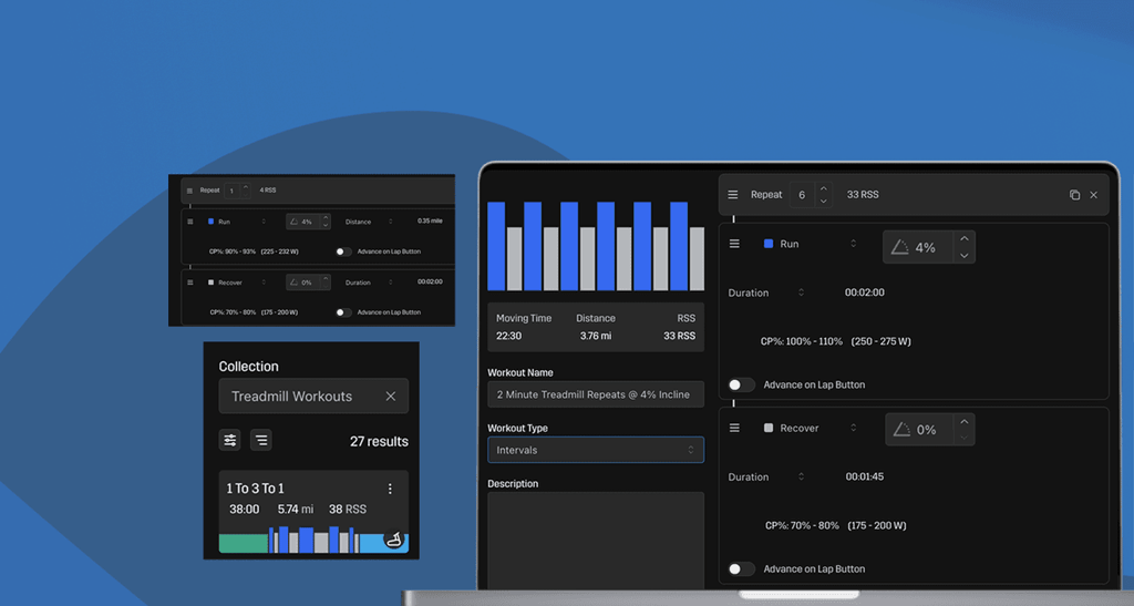 stryd powercenter treadmill incline