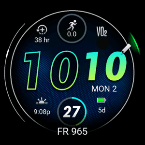 Garmin forerunner watch face FR 965