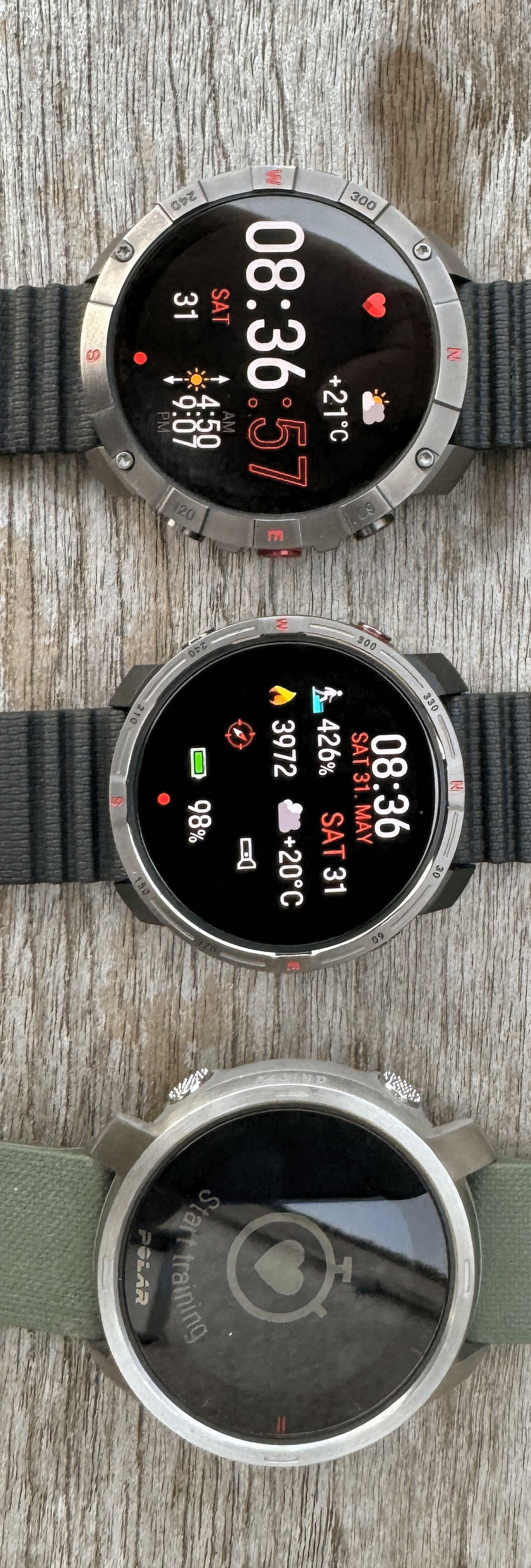 Polar Grit X2, X2 pro and Grit X