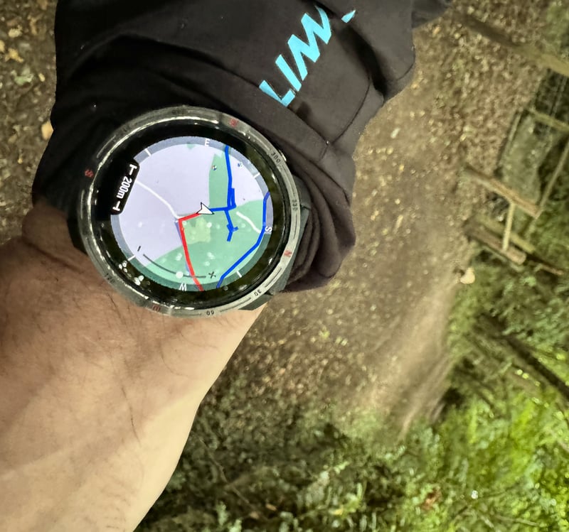 Polar Grit X2 route