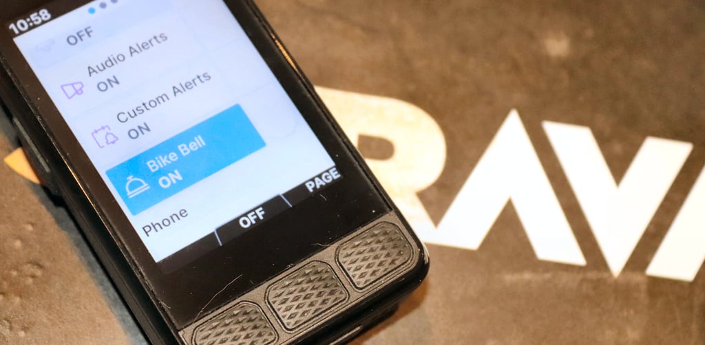 wahoo roam v3 bike bell on off disable