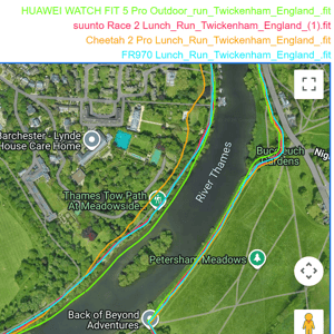 suunto race 2 10 mile test detal section performs well with garmin while others struggle