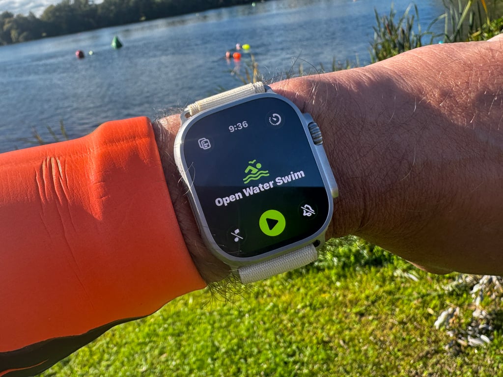 Apple Watch Ultra 3 open water swim
