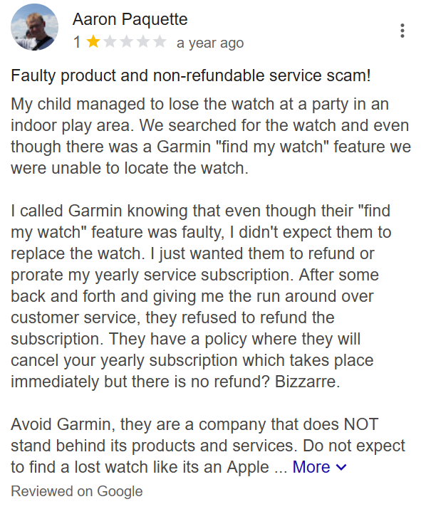 Garmin Bounce 2 real user review aaronp