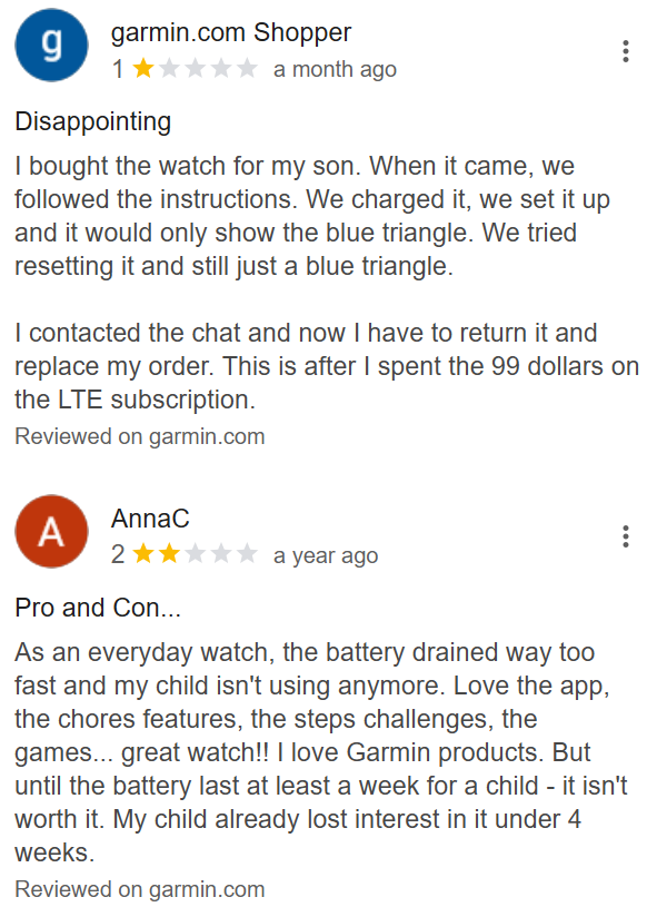 Garmin Bounce 2 real user reviewannac