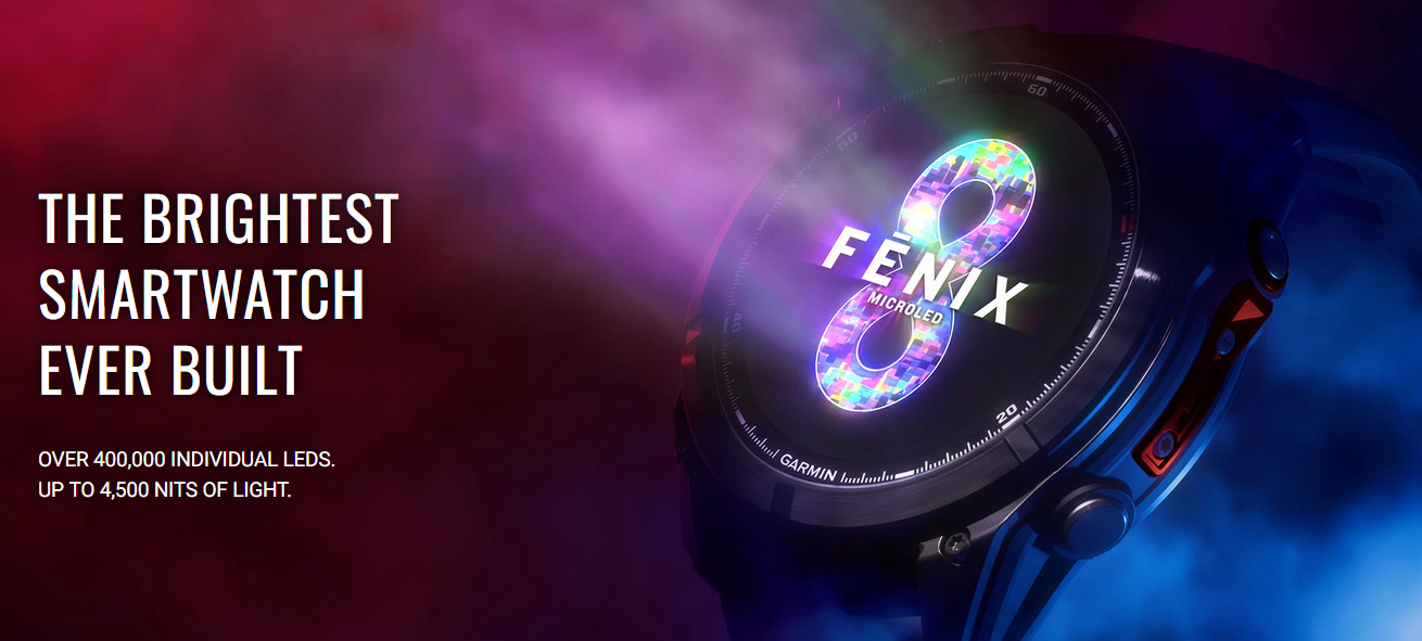 Garmin Fenix 8 microLED featured