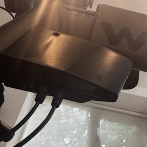 wahoo kickr bike proUnderside - attach Zwift Controller wires