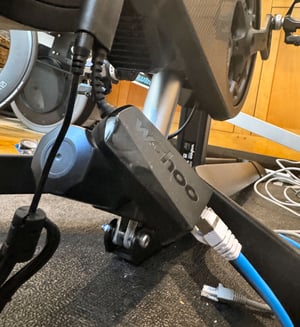 Zwift KICKR BIKE PRO use DIRCON LAN adapter