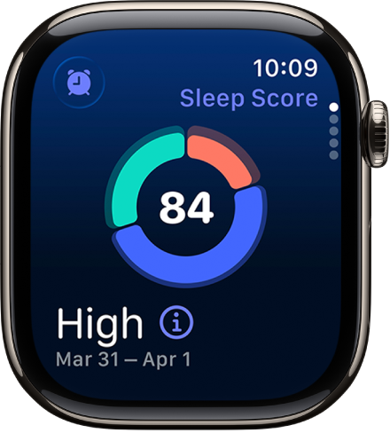 Apple Watch Nightly Sleep Score