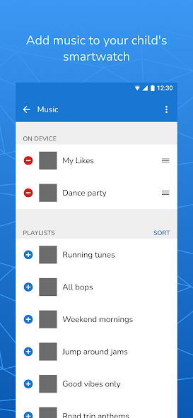 garmin jr app save music to the watch