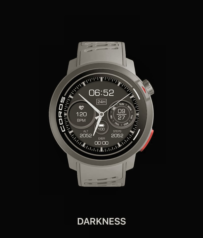 Coros Darkness Watch Face
