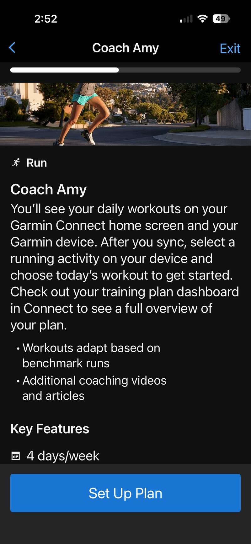 Garmin Coach Amy