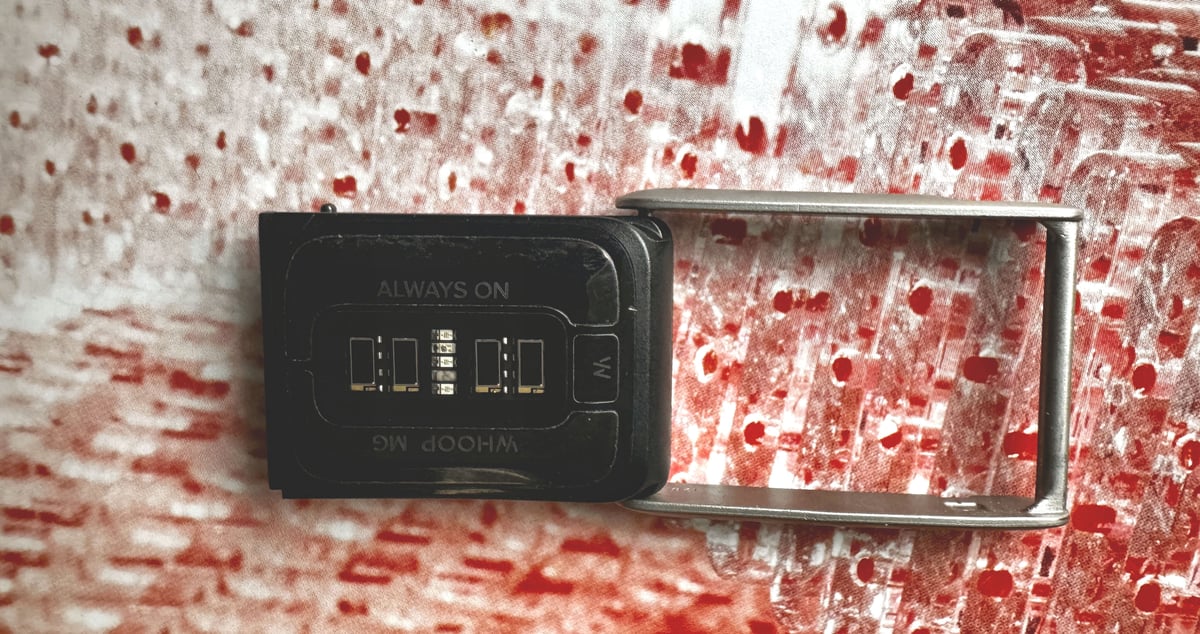 WHOOP MG Sensor 0 optical hr tracks stress