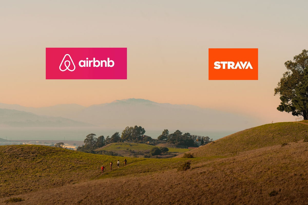 Strava Airbnb Rural Running Partnership