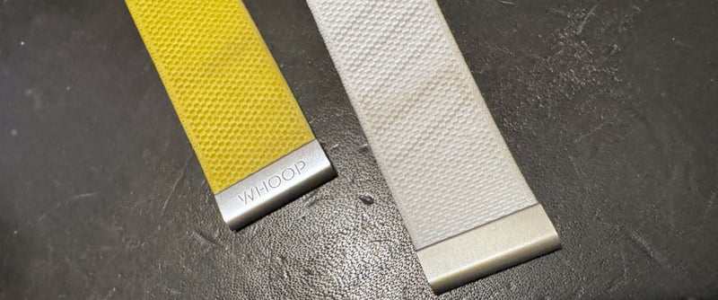 fake copy whoop 5 mg band material vs genuine strap clasp ends