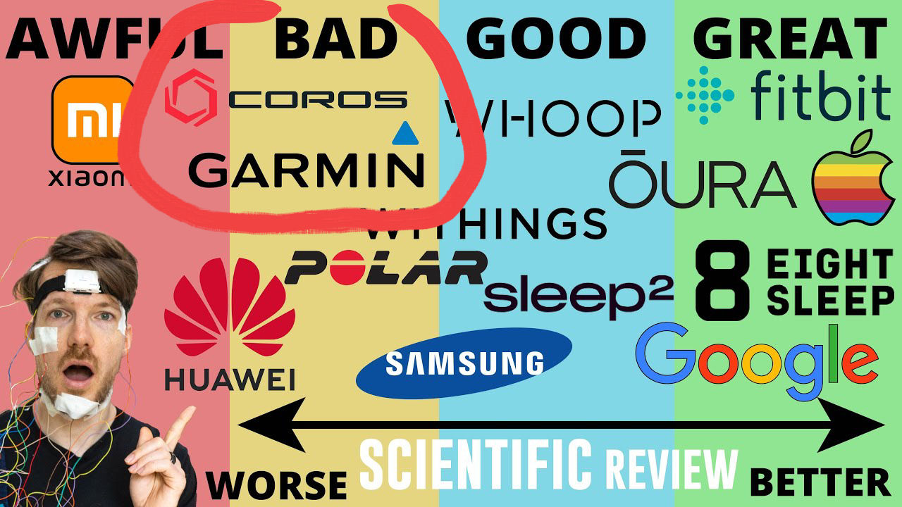garmin sleep stage accuracy is bad