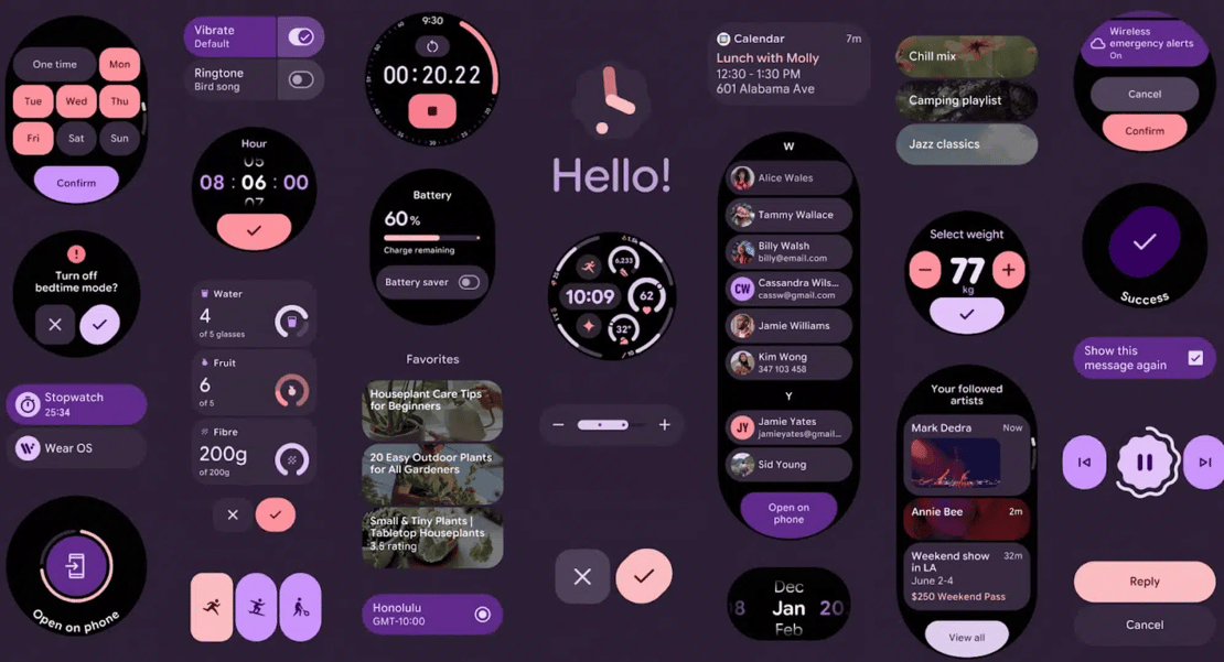 google Wear OS 6