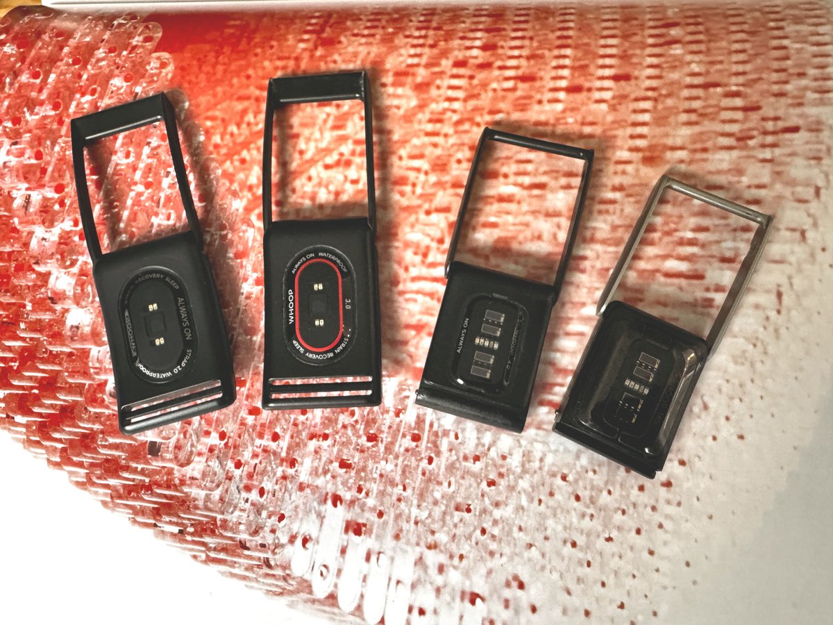 whoop 2.0 3.0 4.0 MG comparison