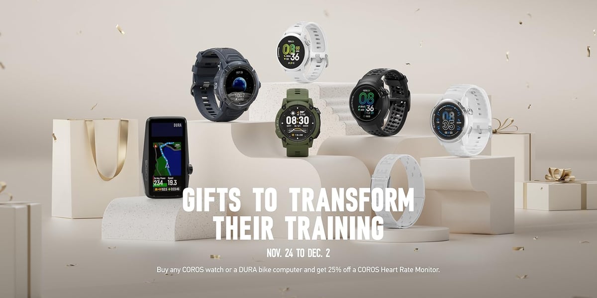 COROS Black Friday Cyber Monday Deals: Pace 3 and Pace Pro Price Drops