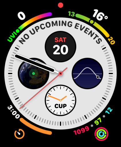 Apple Watch Watchface Infograph