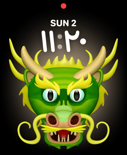 Apple Watch Watchface Memoji