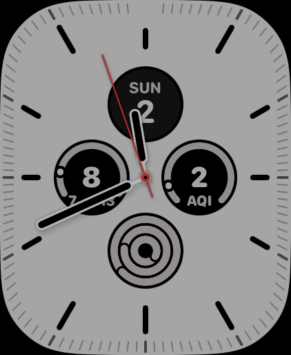 Apple Watch Watchface Meridian