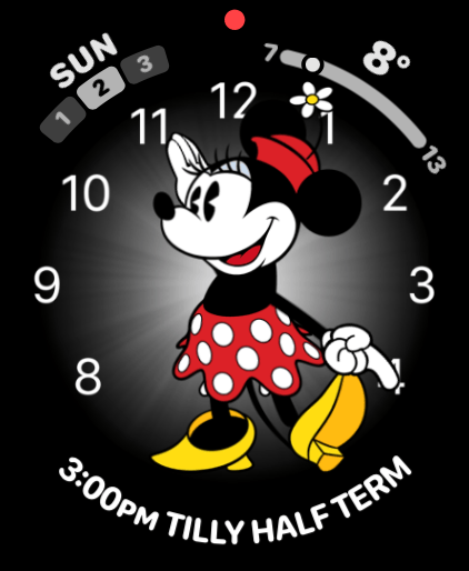 Apple Watch Watchface Minnie Mouse