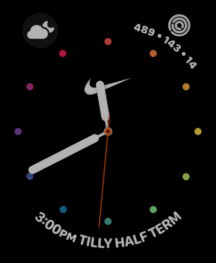 Apple Watch Watchface Nike Analog