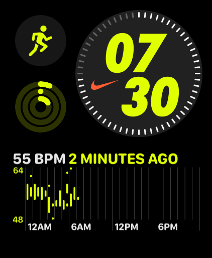 Apple Watch Watchface Nike Compact