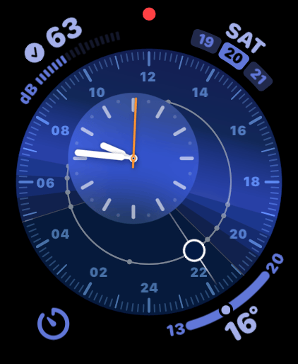 Apple Watch Watchface Solar dial
