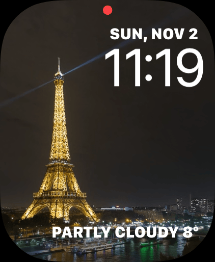 Apple Watch Watchface Time Lapse