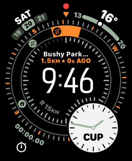 Apple Watch Watchface Waypoint