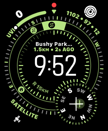 Apple Watch Watchface Waypoint