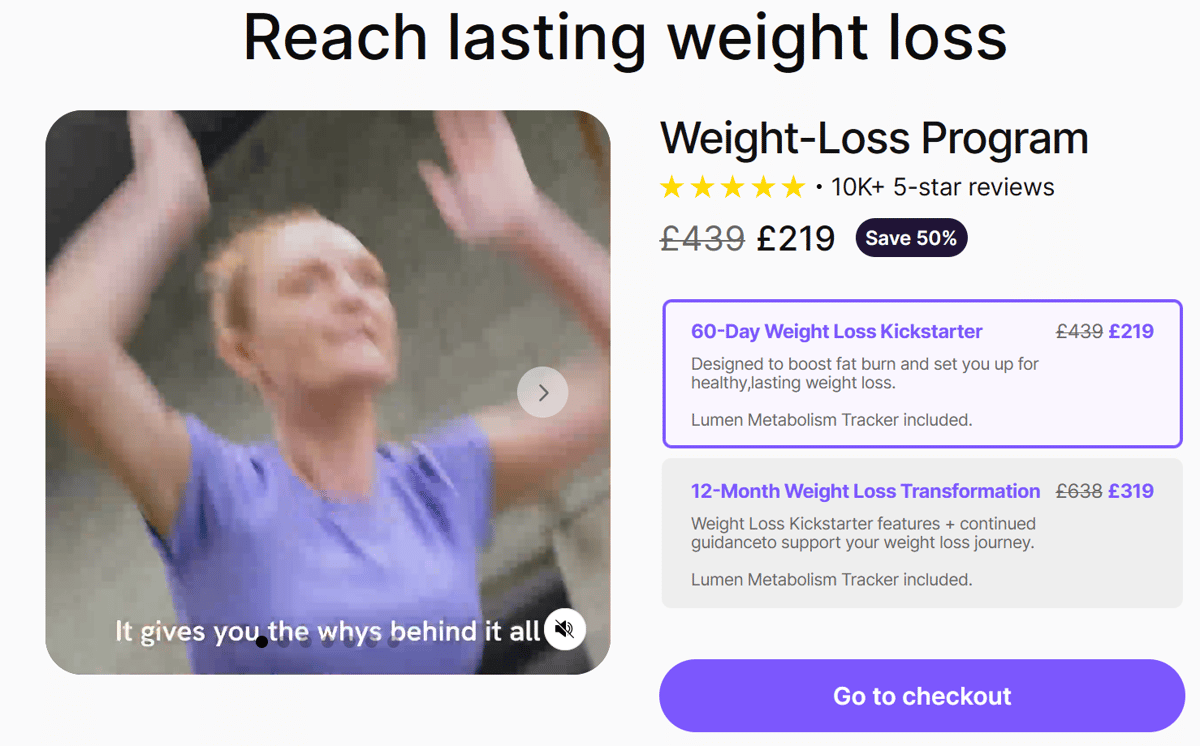Lumen metabolism tracker Memorial Day deal from $109 — buy now with discount applied