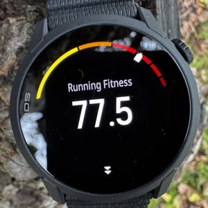coros Pace 4 Running Fitness Metric