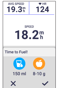garmin Smart Fuelling