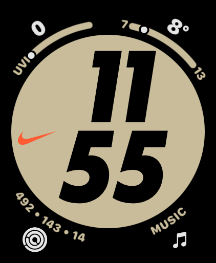 Apple Watch Watchface Nike Hybrid