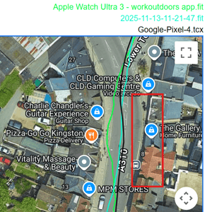 pixel watch 4 run gps test dual frequency doesnt work as expected