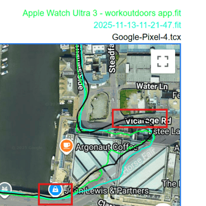 pixel watch 4 run gps test impopssible technical section good recovery