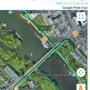 pixel watch 4 run gps test technical section good result