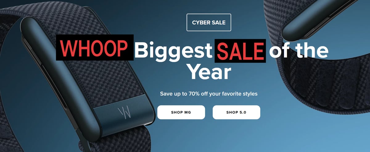 WHOOP Cyber Sale 2025: Free WHOOP 5.0 + Up to 17% Off Memberships (Best Deal)