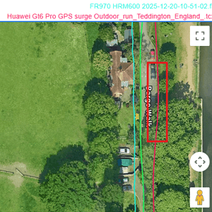Huawei Watch GT 6 Pro GPS accuracy test in mixed terrain conditions