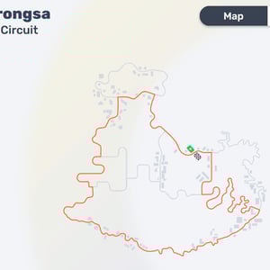 MyWhoosh Bhutan Trongsa Map