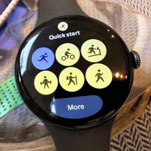 Pixel Watch 4 Quick Start Tile