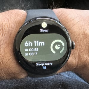 Pixel Watch 4 Sleep Tile