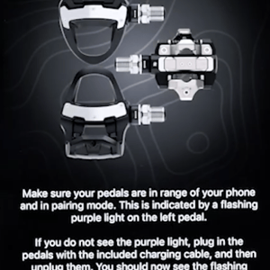 Start Pairing to Garmin connect App