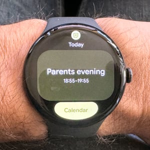Pixel Watch 4 Today Tile