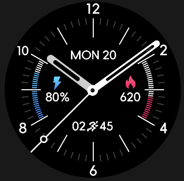 Coros Pace 4 watch face - Pointer Dial
