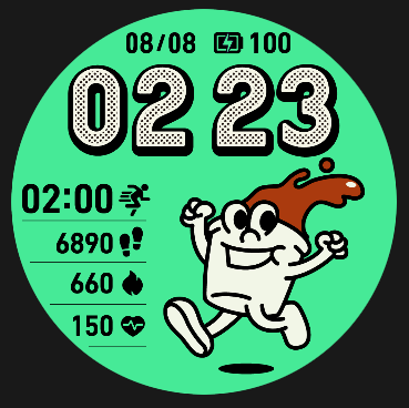 Every Coros Pace 4 Watch Face